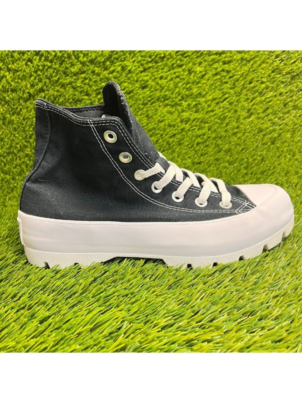 Converse Chuck Taylor All Star Hi Womens Size 8 Black Athletic Shoes Sneakers